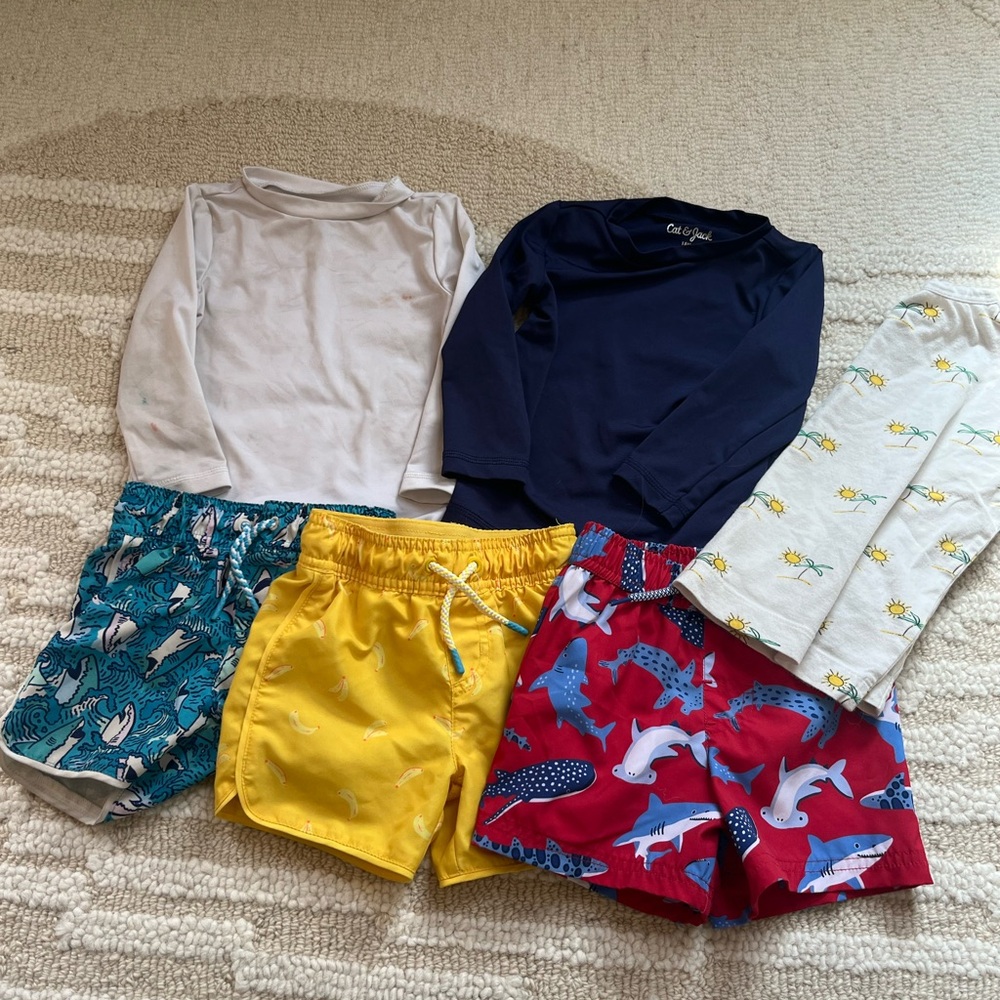 12-18 month boy swim set